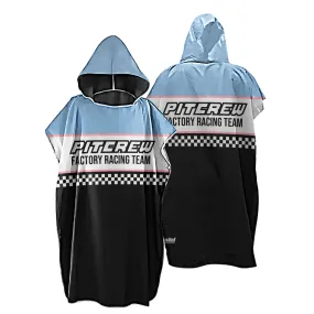 PITCREW Factory Race Team 2024 CHANGING PONCHO 3.0