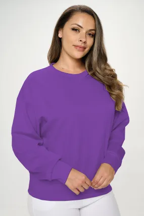 Plus Size Crewneck Sweatshirt