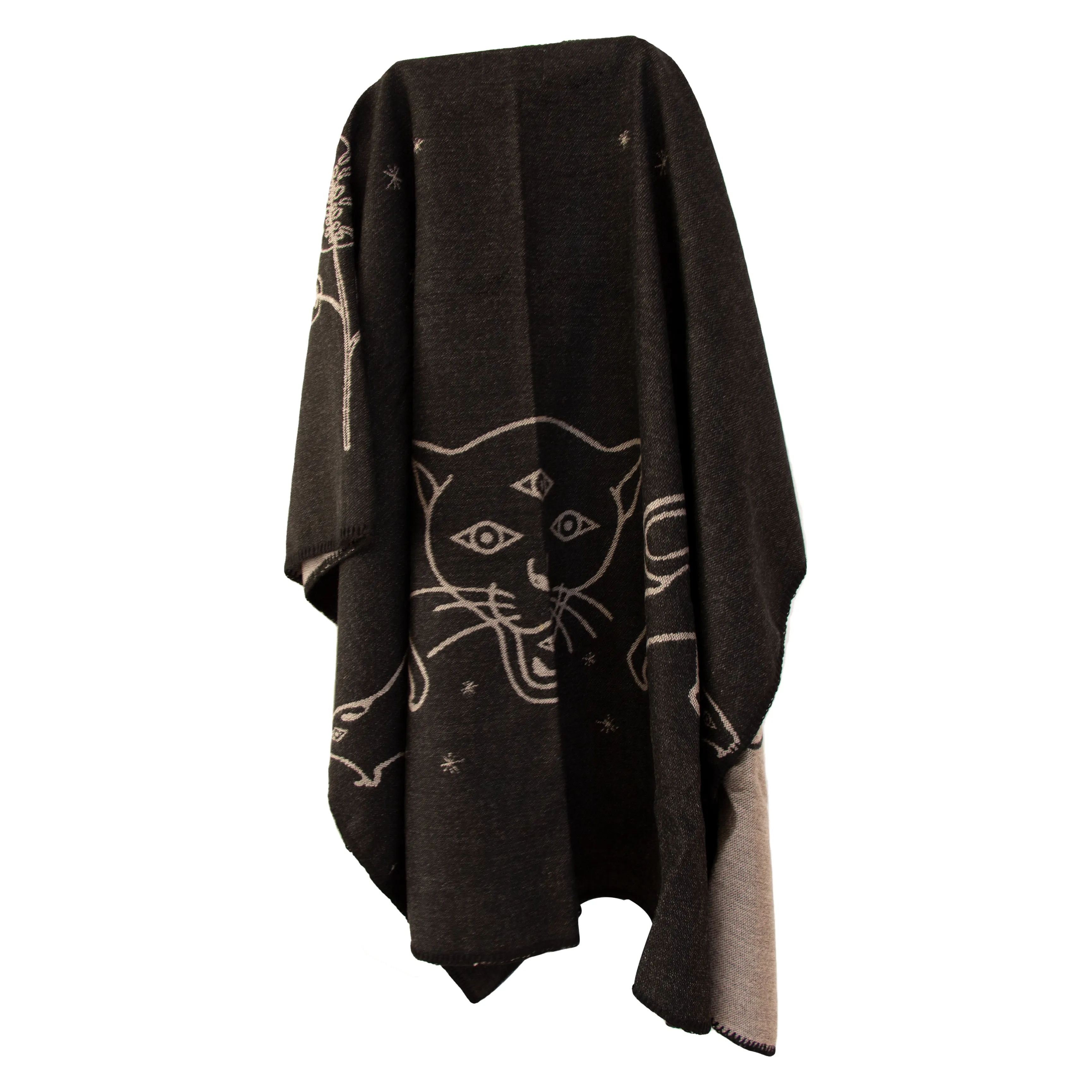 PONCHO VALLADOLID GRAY