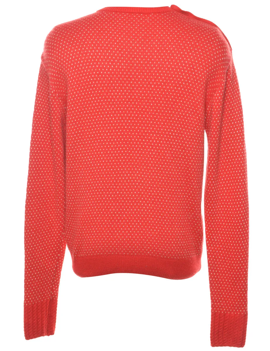 Red Jumper - L