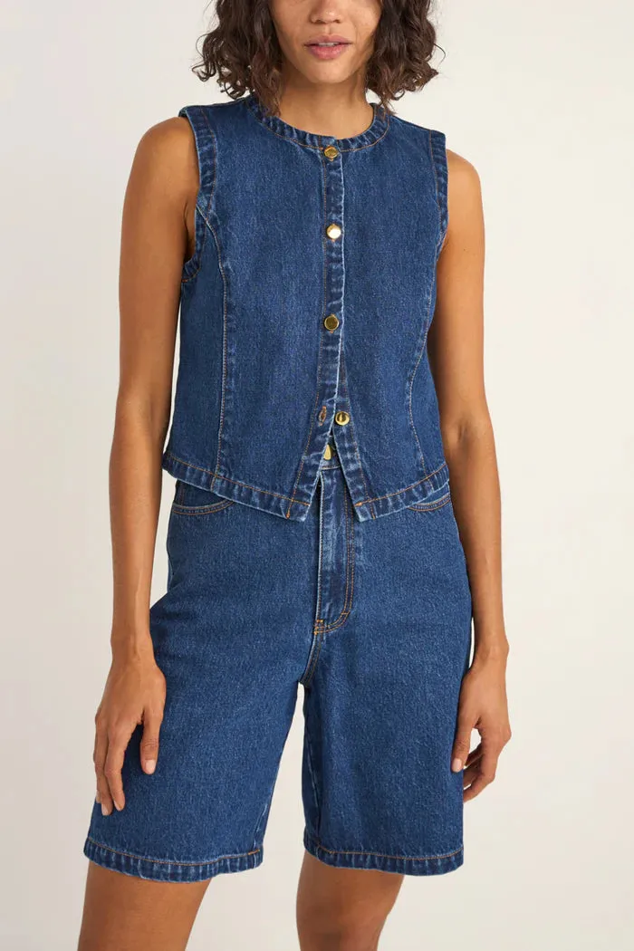 Rhythm Gia Denim Vest