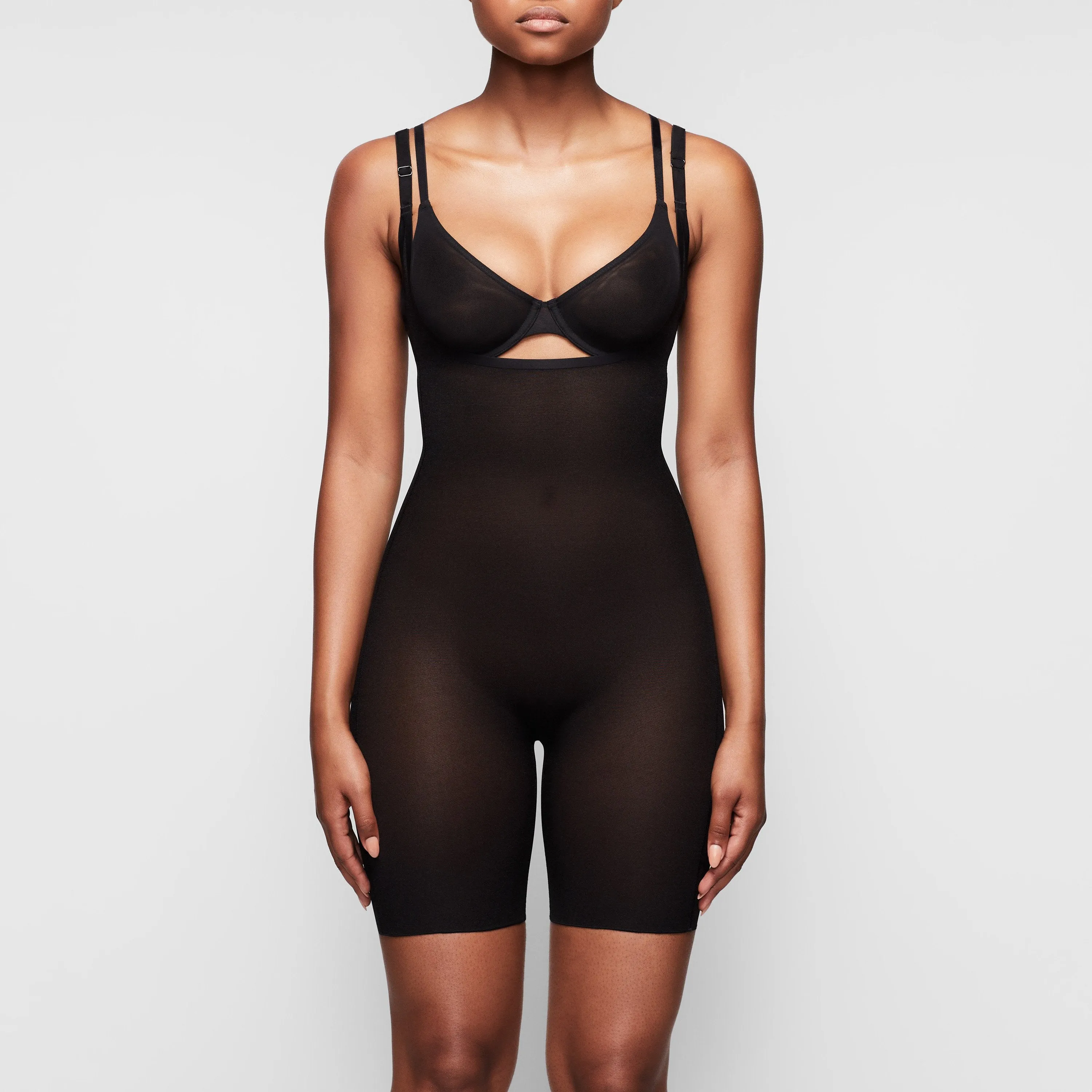 SHEER SCULPT BODYSUIT | ONYX