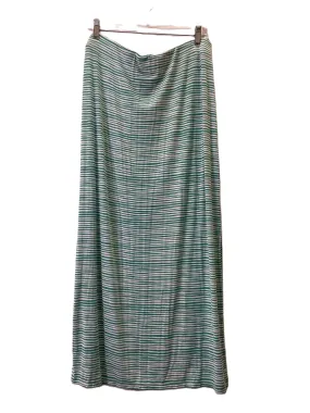 Skirt Maxi By Loft In Green, Size: L