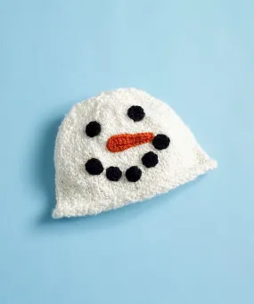 Snowman Hat Pattern (Knit)