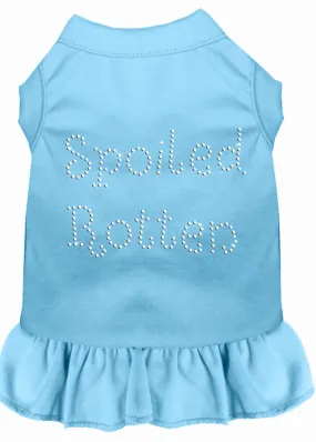 Spoiled Rotten Rhinestone Dress Baby Blue Xxxl (20)