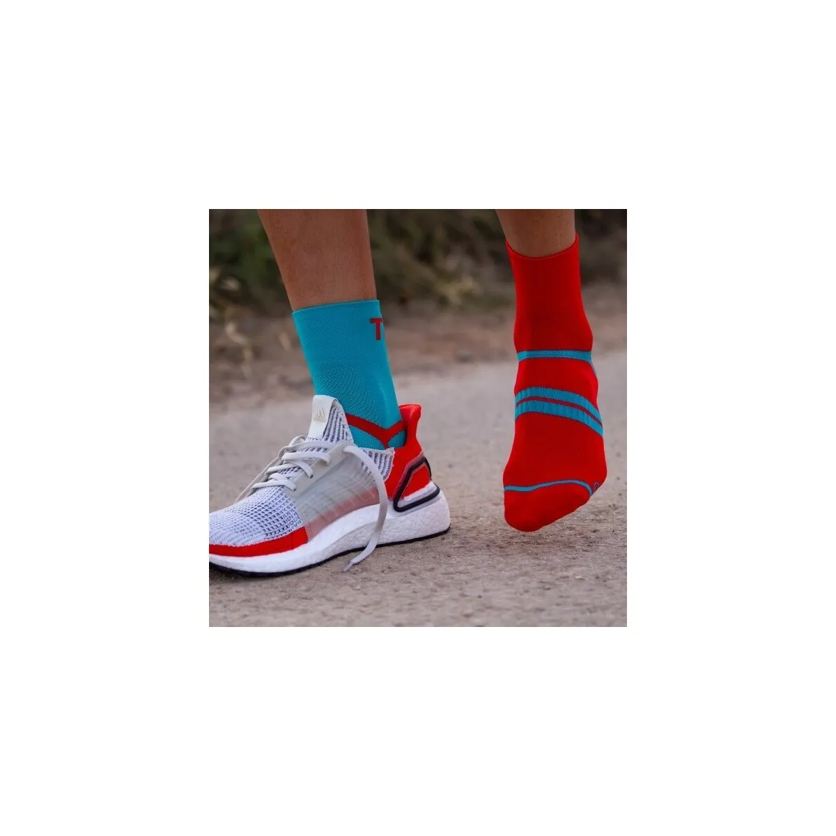 Sporcks Six Seconds Red Blue Sock