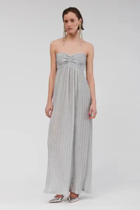 Suboo Stevie Bustier Maxi Dress - Silver