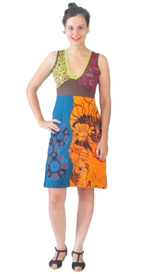 TATTOPANIi-women-sleeveless-dress-with-embroidery-work-yinyan