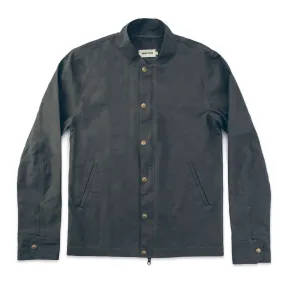 The Bomber Jacket in Charcoal