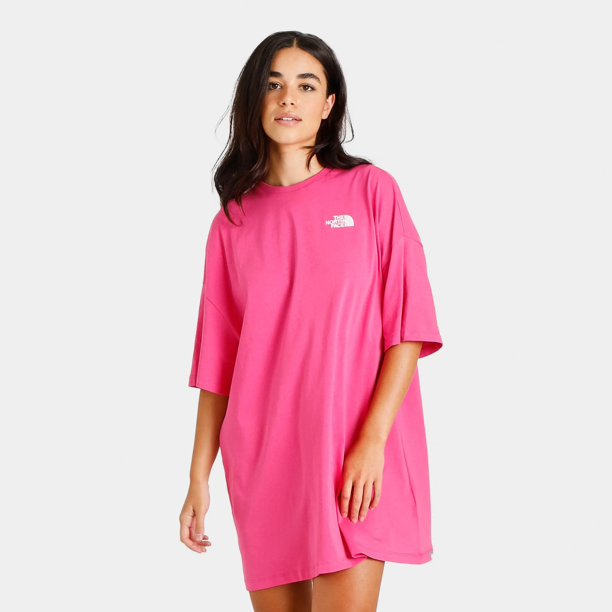 The North Face Women's Half Dome T-shirt Dress / Linaria Pink