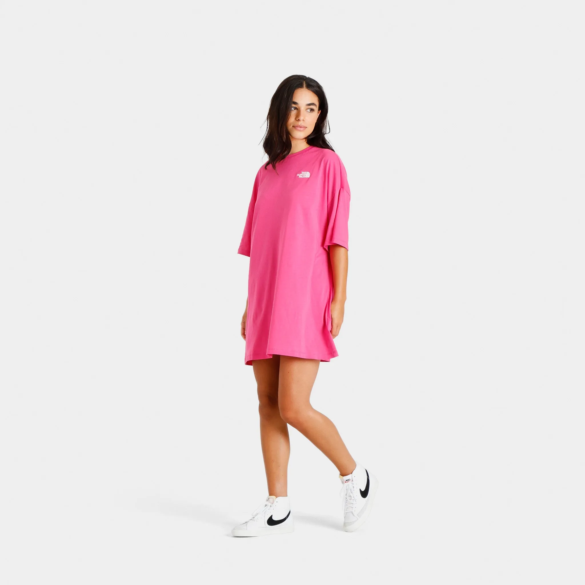 The North Face Women's Half Dome T-shirt Dress / Linaria Pink