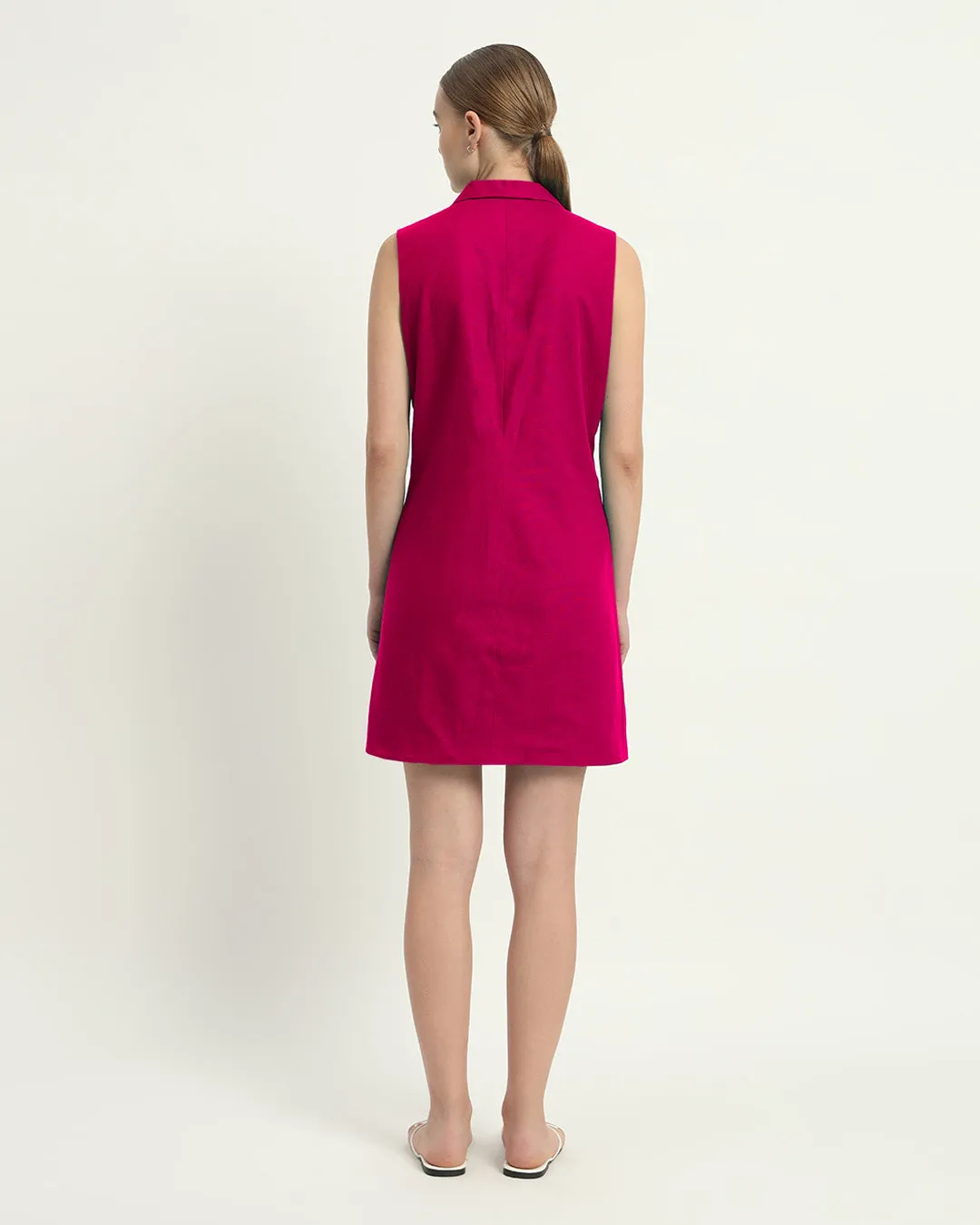 The Vernon Berry Cotton Dress