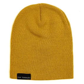 Underrated Skullcap Beanie - Mustard