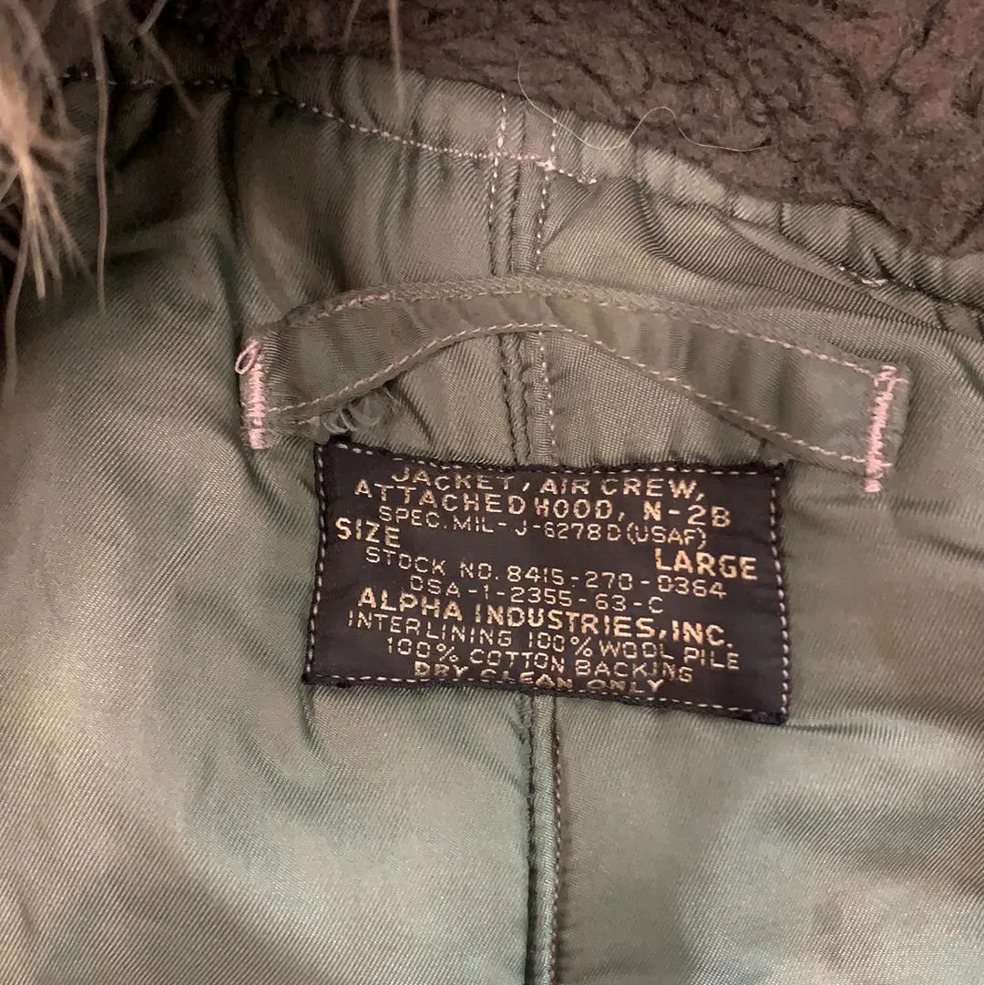 Vintage military flight jacket