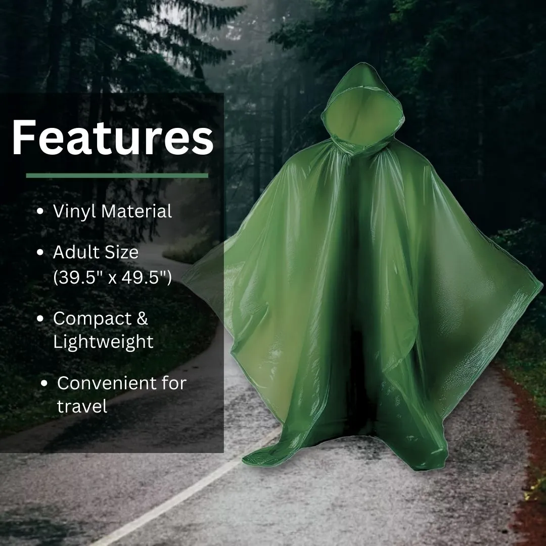 Vinyl Heavy Duty Poncho