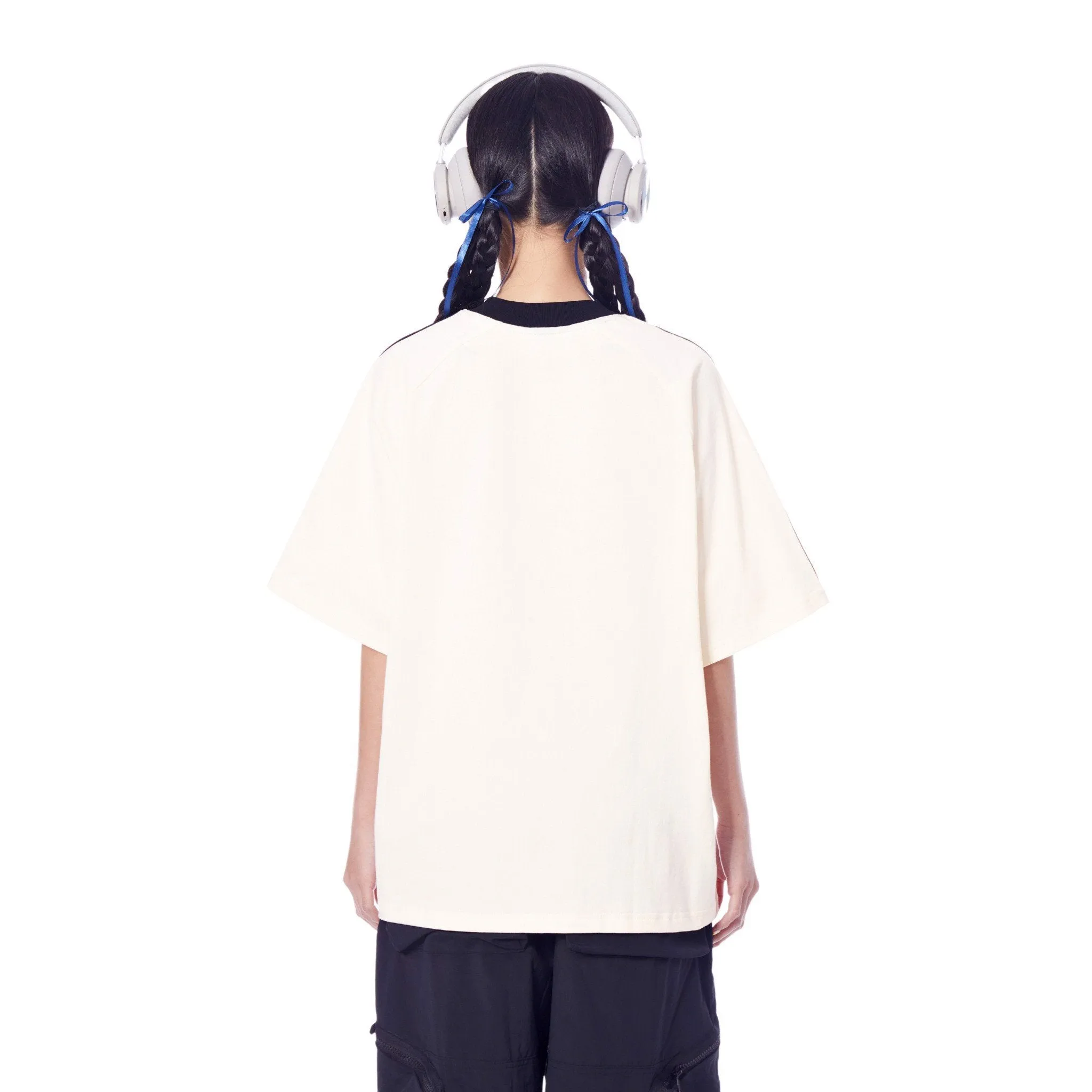 WAVELINES TEE - CREAM