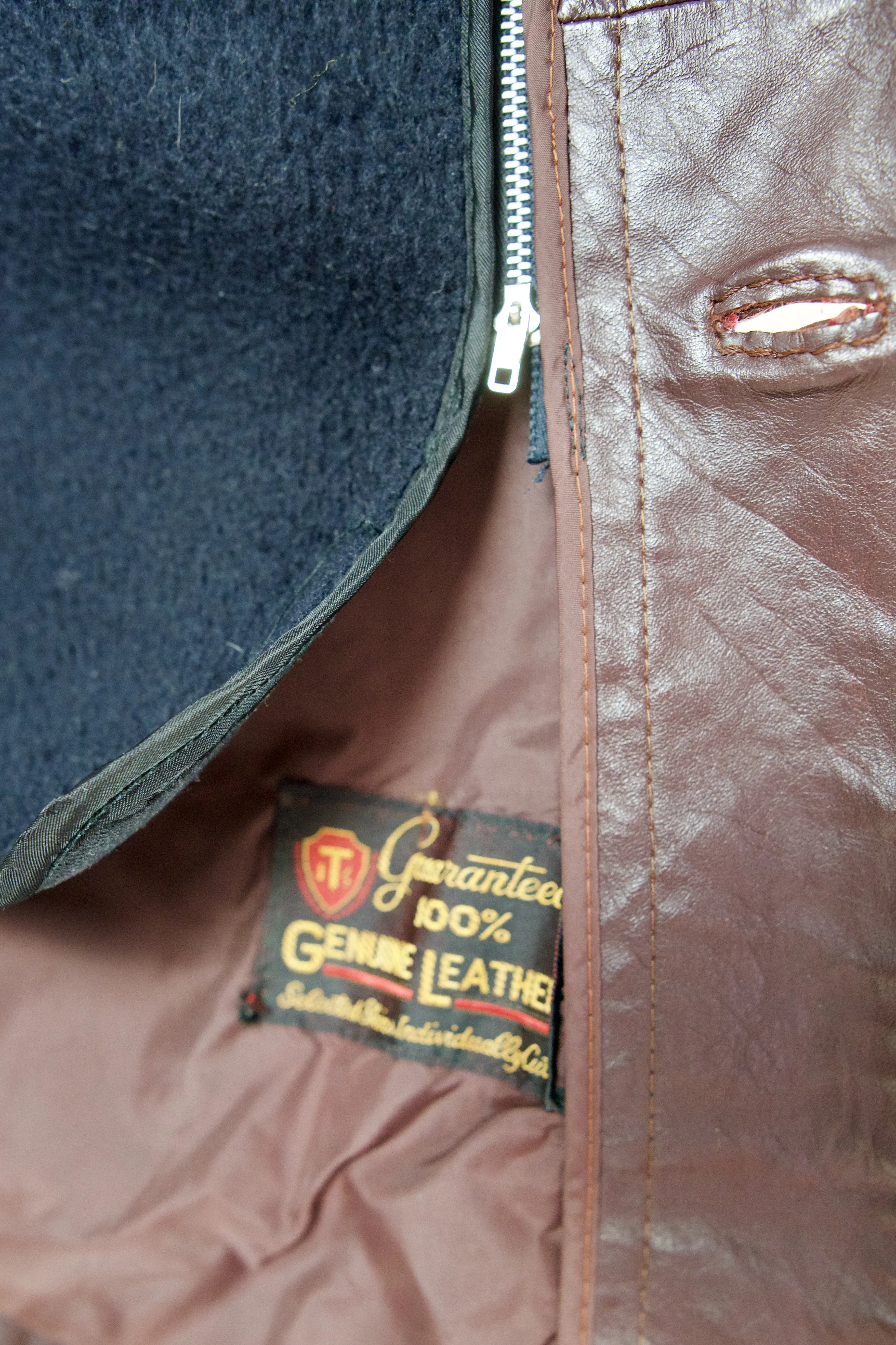 Whiskey Leather Dragster Jacket