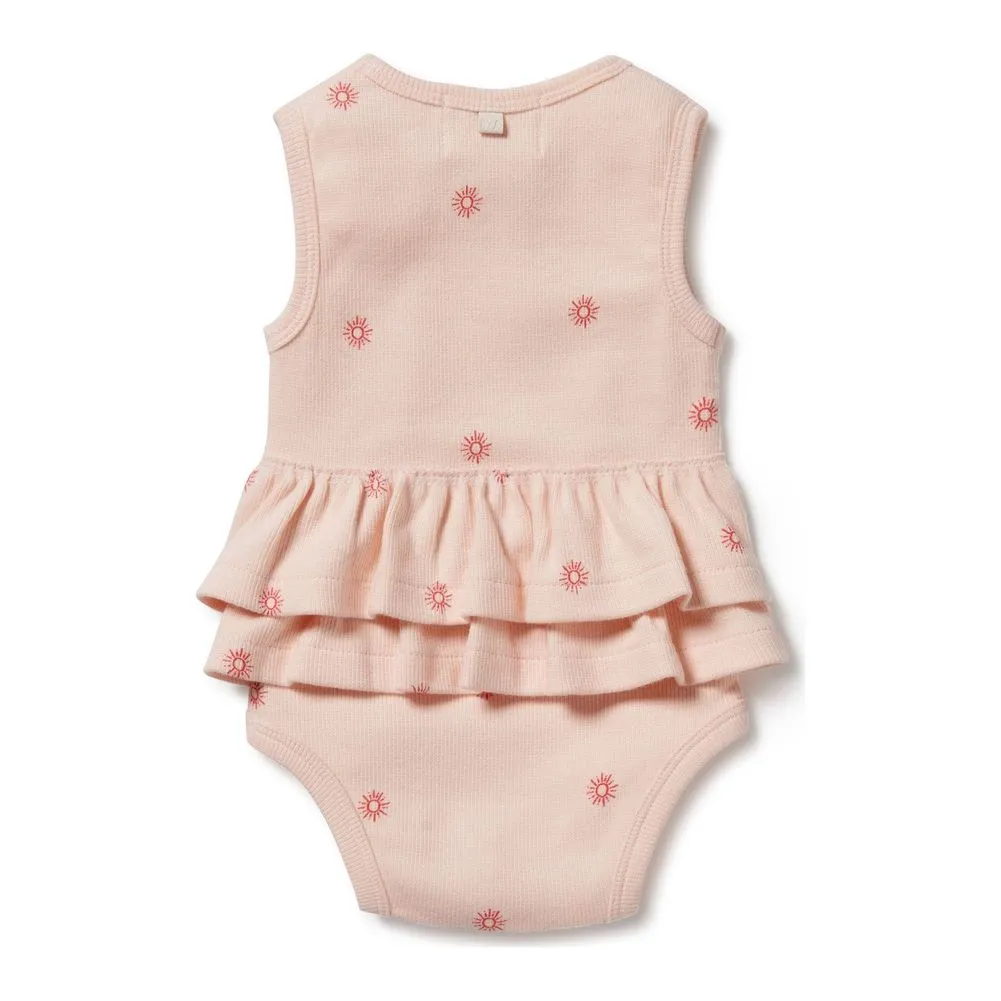 Wilson Frenchy Organic Ruffle Bodysuit