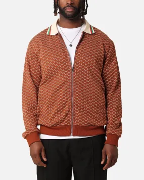 XXIII Printed Bomber Jacket Brown