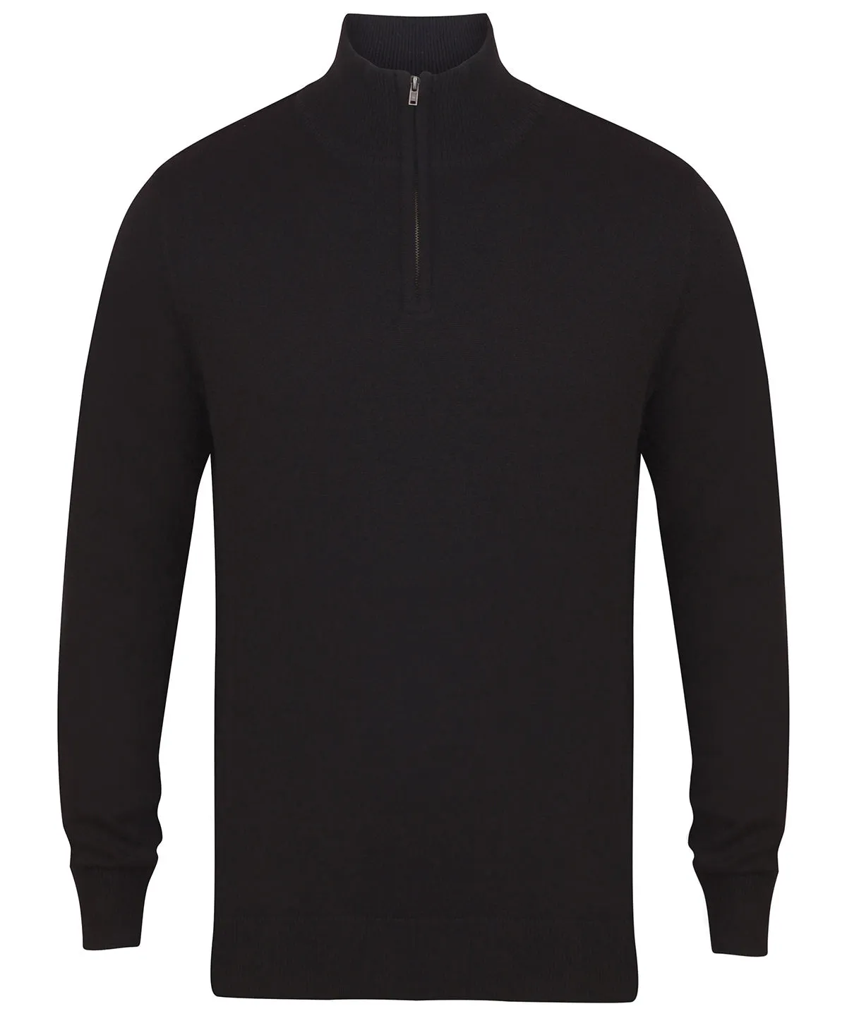 zip jumper | Black