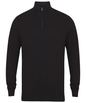 zip jumper | Black